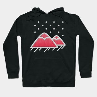 Cute Snowy Mountains Hoodie